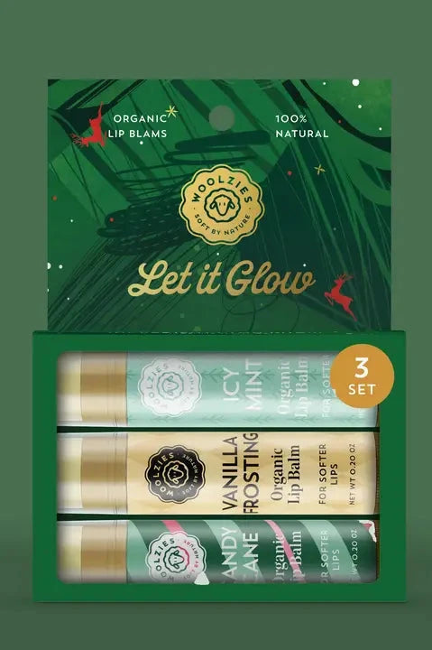 Let It Glow Lip Balm - Set of 3