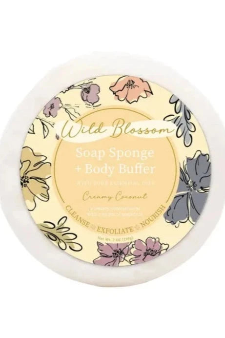 Wild Blossom Body Buffer - Creamy Coconut