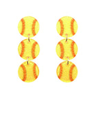 Sports Dangle Earrings - 4 Styles