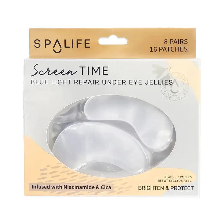 Screen Time Blue Light Repair Under Eye Masks - 8 Pairs