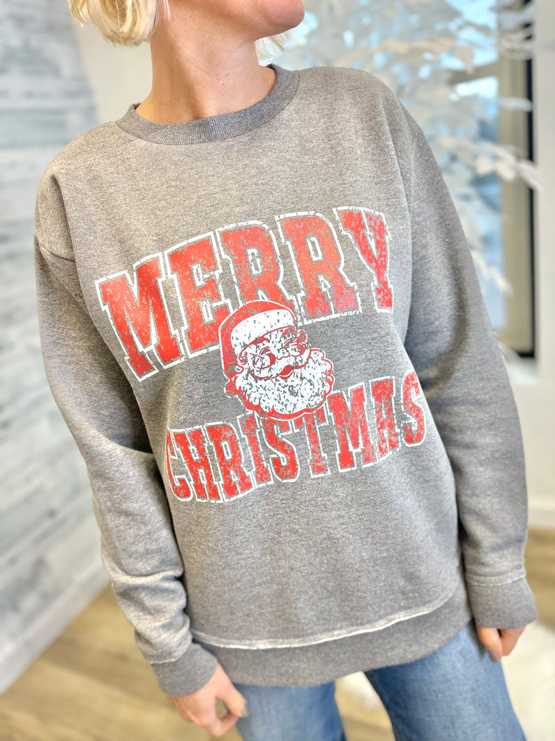 Varsity Crewneck - Merry Christmas