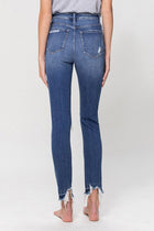 Gina High Rise Distressed Skinny Jeans