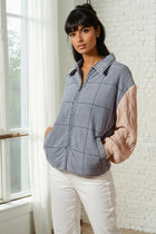 Quilted Denim Jacket