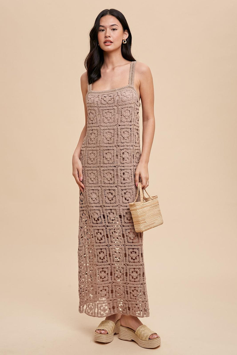 Crochet Maxi Dress