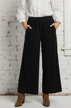 Wide-Leg Corduroy Pants