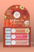 Harvest Party Natural Lip Balm Trio
