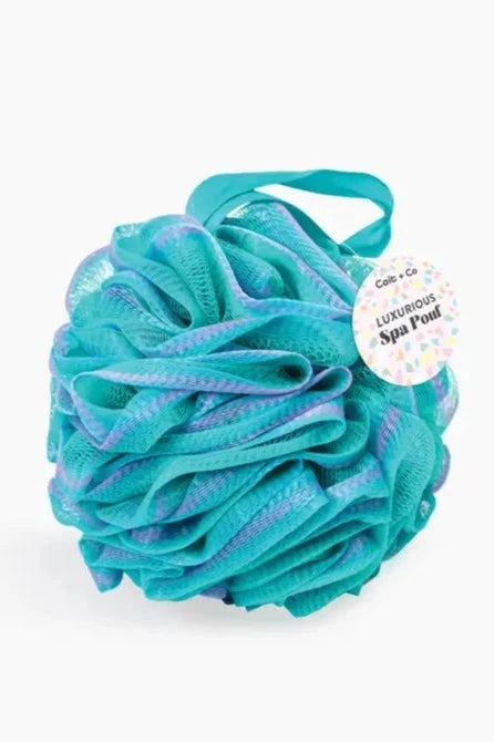 Spa Pouf - Blue + Teal