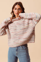 Multi Color Stripe Sweater