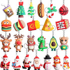 24 Pcs Keychain Advent Calendar