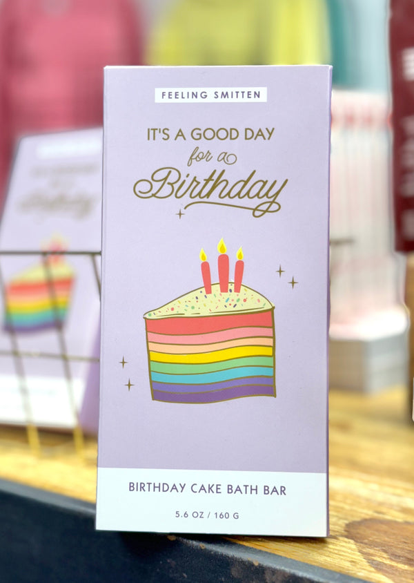 It's A Good Day For A Birthday Rainbow Bath Bar