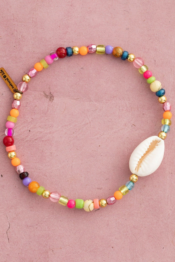 Shell Beaded Anklet