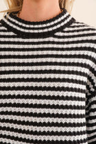 Black & White Striped Sweater