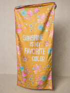 Double-Sided Beach Towel - Sunshine
