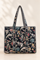 Quilted Print Tote - 5 Colors