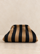 Wide Stripe Cosmetic Bag - 9 Colors