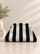 Wide Stripe Cosmetic Bag - 9 Colors