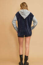 Hooded Chenille Jacket