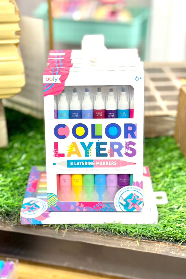 Color Layers Double-Ended Layering Markers