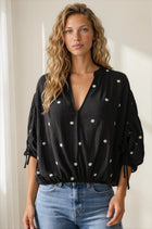 Daisy Embroidered Blouse