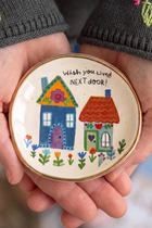 Ceramic Trinket Dish - I Wish You Lived