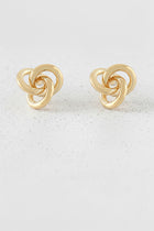 Love Knot Stud Earrings