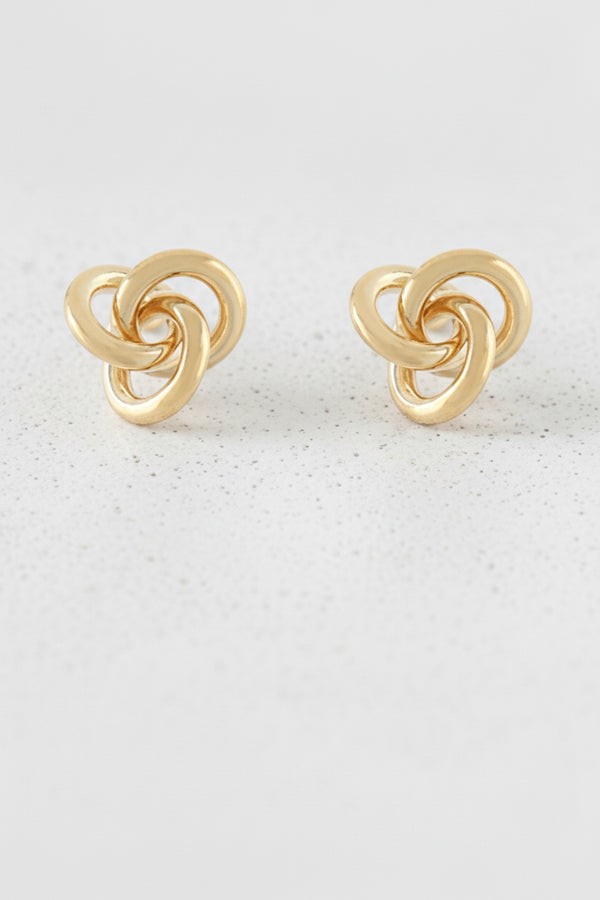 Love Knot Stud Earrings