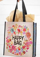 XL Happy Bag - Whimsy Floral Wreath