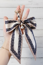 Bow Scarf Bag Charm - 5 colors