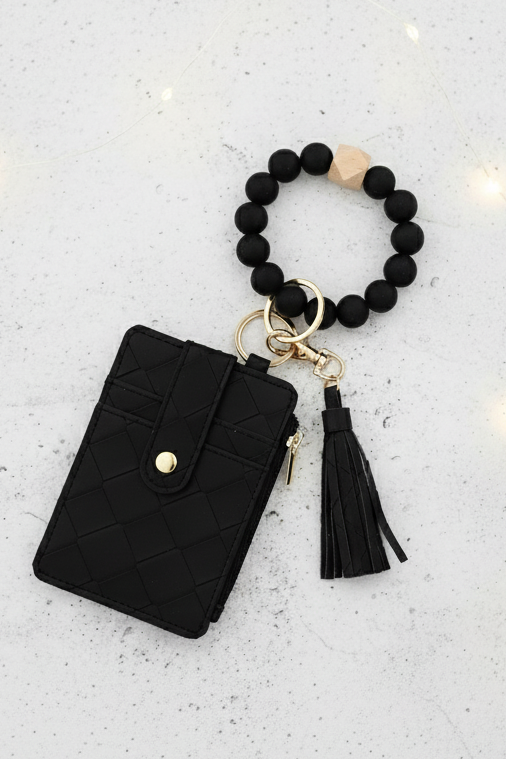 Keyring Wristlet Wallet - 6 colors