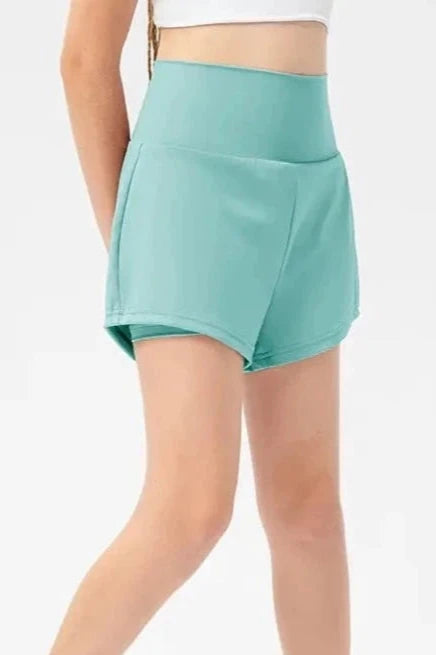 Girl's Nora Short - Turquoise