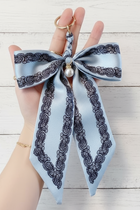 Bow Scarf Bag Charm - 5 colors