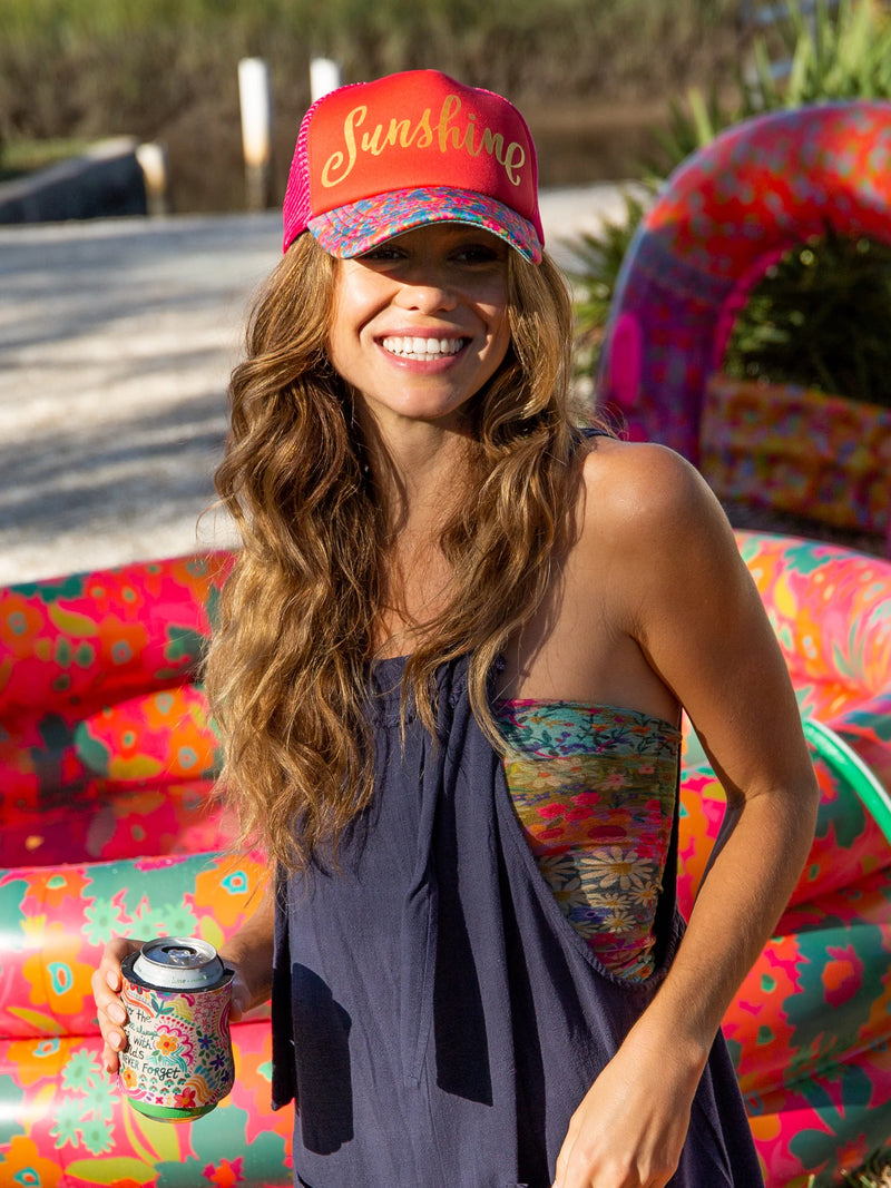 Adjustable Trucker Hat - Sunshine