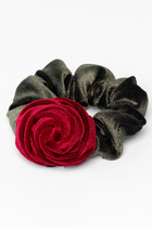 Velvet Rose Scrunchie