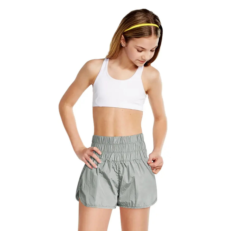 Girl's Kylie Athletic Short - Grey