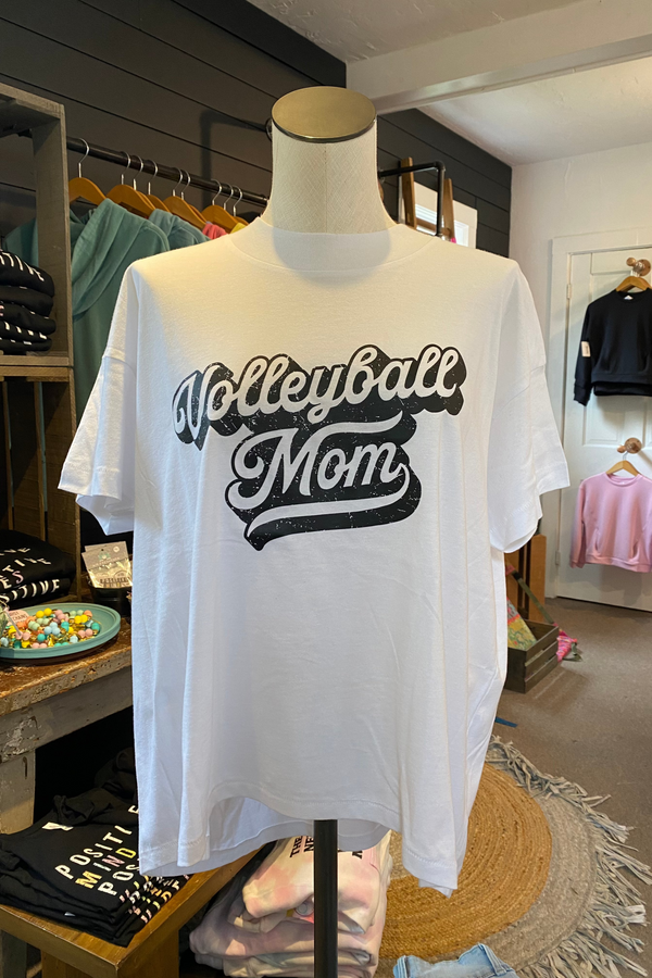 Hi-Lo Tee - Volleyball Mom