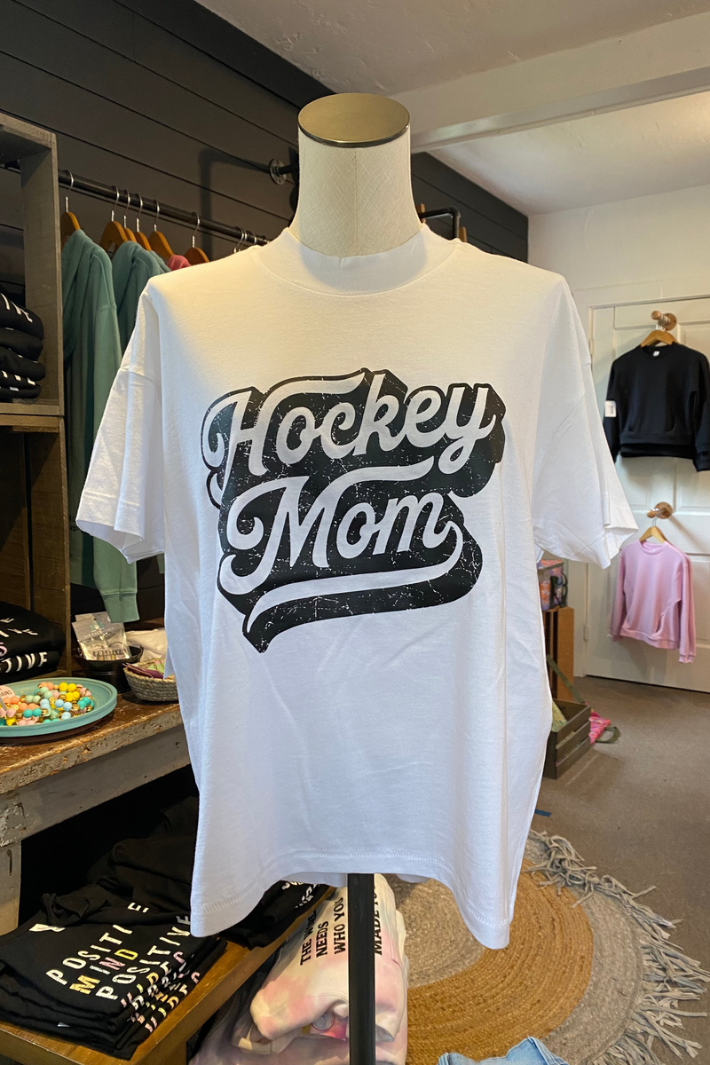 Hi-Lo Tee - Hockey Mom