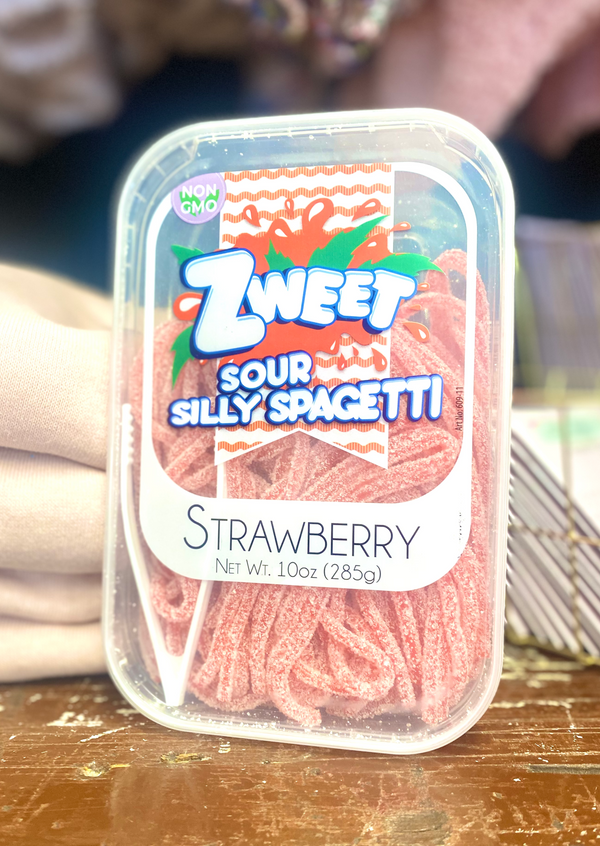 Sour Strawberry Silly Spagetti