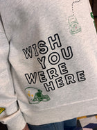 Wish You Were Here Mock Neck - Green Bay