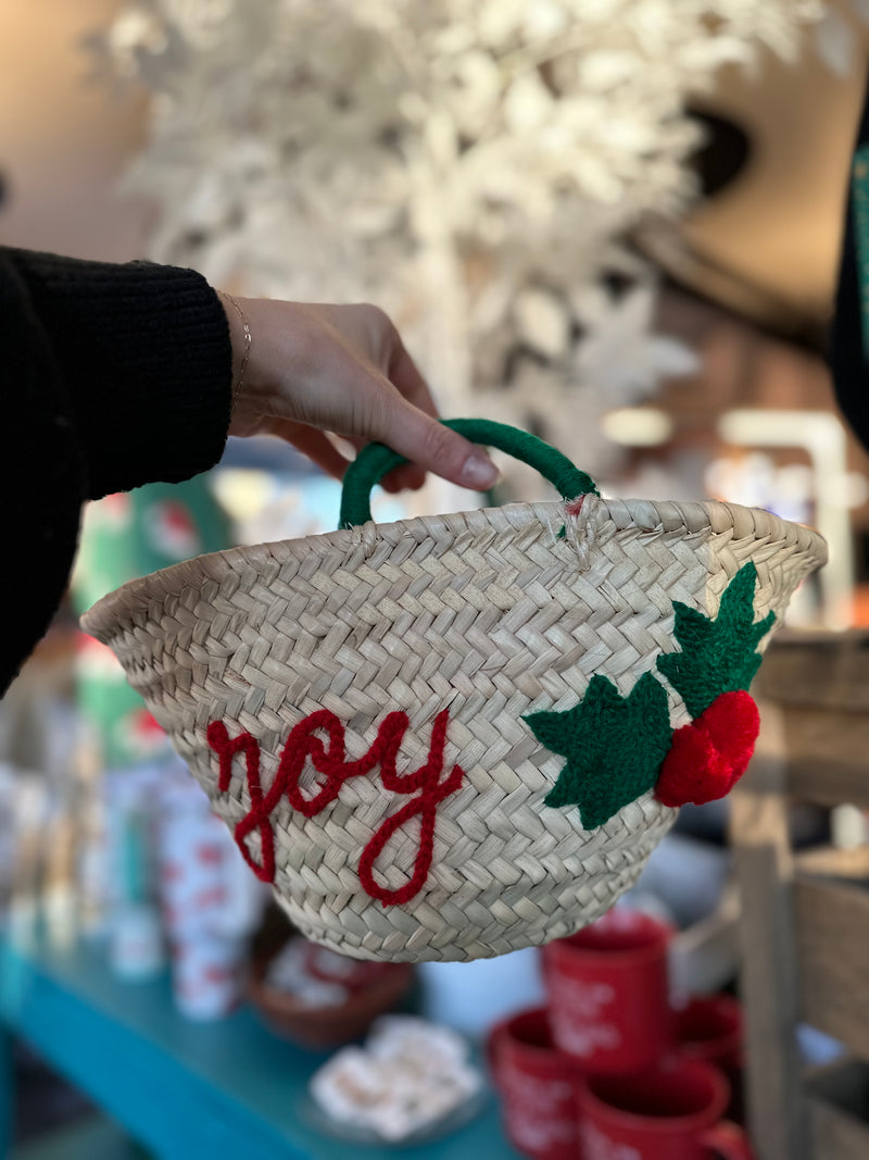 Joy Braided Gift Basket