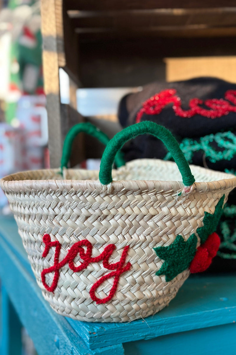 Joy Braided Gift Basket