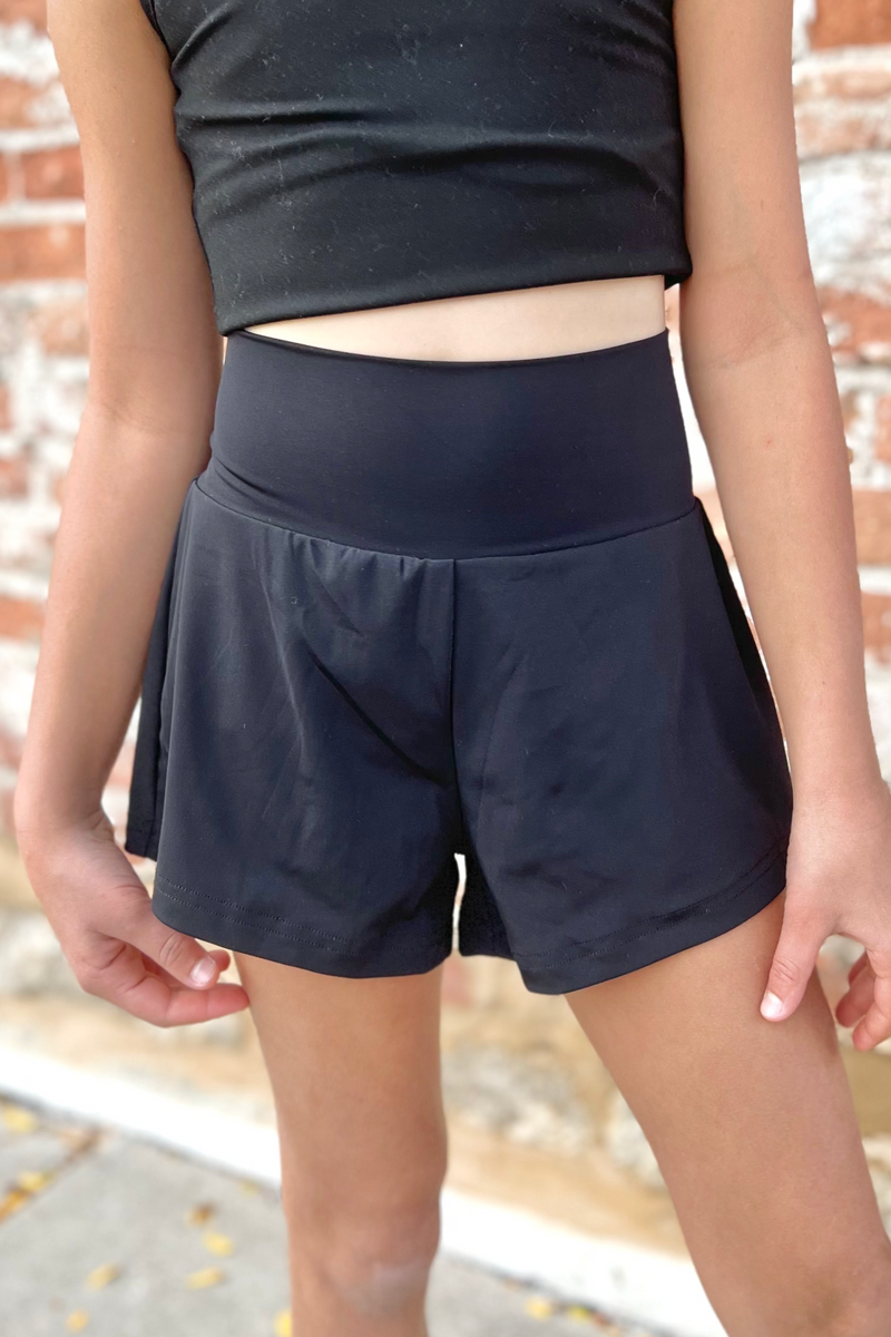 Girl's Nora Short - Black