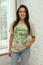 Garment Dyed Crewneck Tee - Holiday Spirit