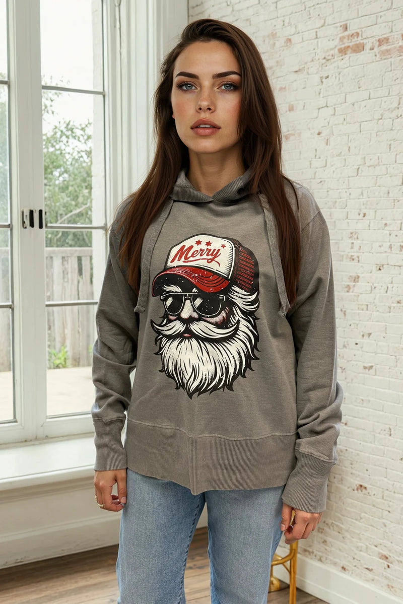 Santa Trucker Hoodie