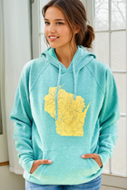 Wisconsin - Green Hoodie