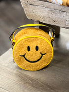 Sherpa Happy Face Purse - 4 colors