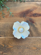 Pearl Flower Claw Clip - 5 Colors