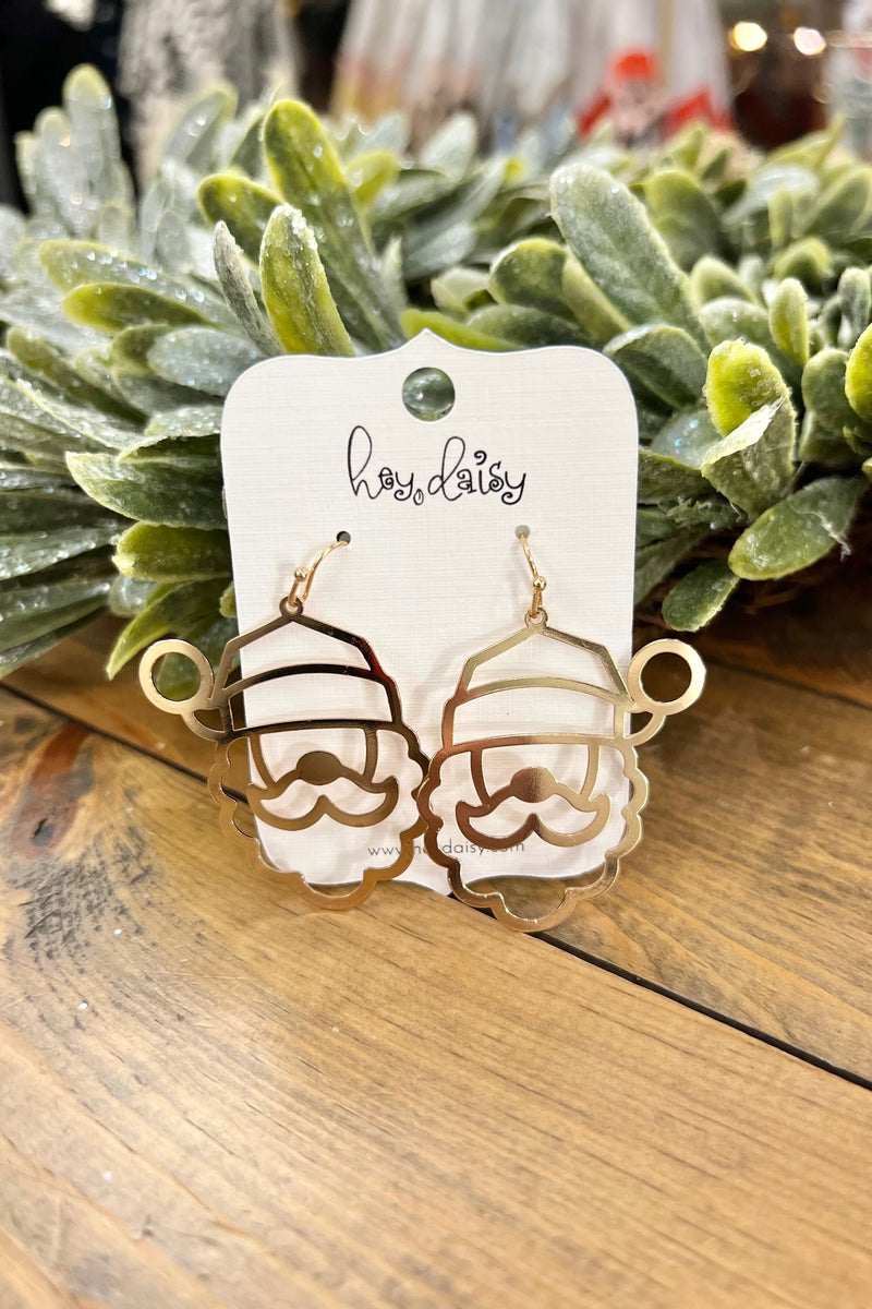 Santa Dangle Earrings