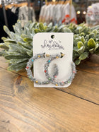 Metallic Tinsel Hoops - 3 Colors