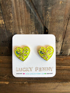 Heart Earrings - 6 Colors