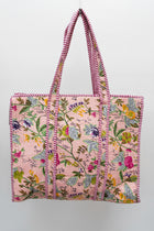 Quilted Print Tote - 5 Colors